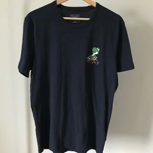 Abercrombie & Fitch × Nintendo Mario Kart Yoshi Tee – Navy– Size XXL